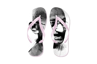 After Indian Flag Doormat, Amazon Now Sells Mahatma Gandhi Chappal