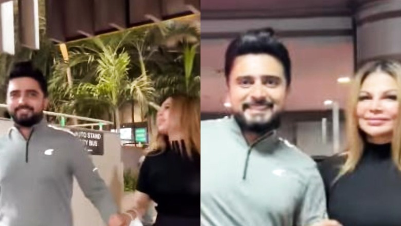 Rakhi Sawant Walks Hand In Hand With BF Adil Khan, Calls Him Papa in ROFL Video; Watch