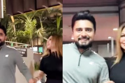 Rakhi Sawant Walks Hand In Hand With BF Adil Khan, Calls Him Papa in ROFL Video; Watch