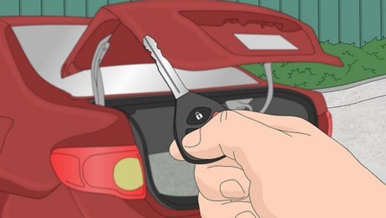 How to Open a Trunk