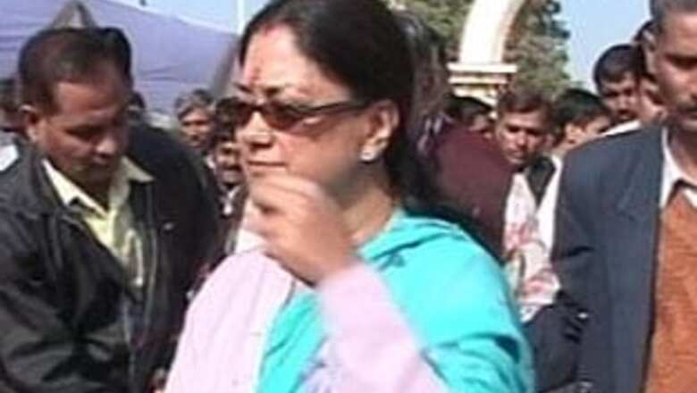 BJP's deadline over, Raje likely to resign today