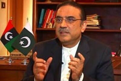 Peace process with India must move forward: Zardari