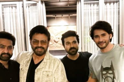 Ram Charan Hosts Big Diwali Bash, Mahesh Babu, Venkatesh, Jr NTR Join The Celebrations; See Photos