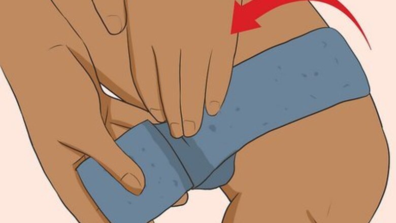 How to Use Pre Wrap As a Headband Without Tying a Knot
