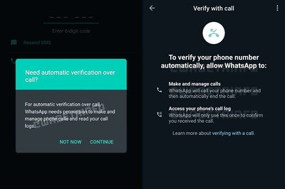 WhatsApp Login OTP May be Replaced by More Secure Flash Call, iOS Users to Miss Out