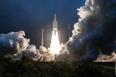 ISRO's GSAT-30, a Communication Satellite, Launched Aboard Ariane Rocket from South America