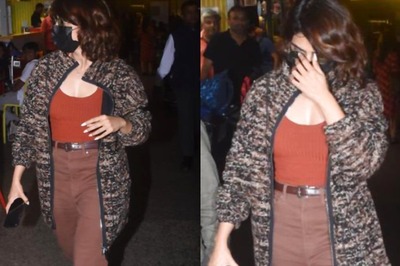 Samantha Ruth Prabhu Opts For Casuals As She Gets Papped At Mumbai Airport, Hides Face Behind Mask; Watch