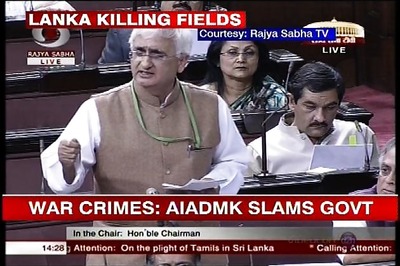 Govt committed to bringing justice to Lankan Tamils: Khurshid