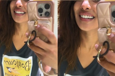 Sexy! Priyanka Chopra Ditches Pants To Pose In Just a Tee, Flashes a Big Smile in Photo