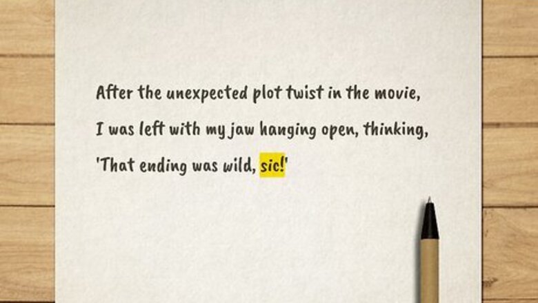 Using [Sic] Properly: Everything You Need to Know