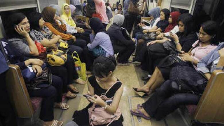 Jakarta gets women-only trains to avert groping