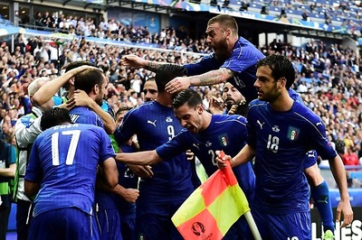 Italy Knockout Defending Champions Spain Out of Euro 2016