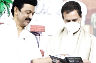 Rahul Gandhi Releases CM Stalin's Autobiography 'Ungalil Oruvan', First Volume Traces Early Years