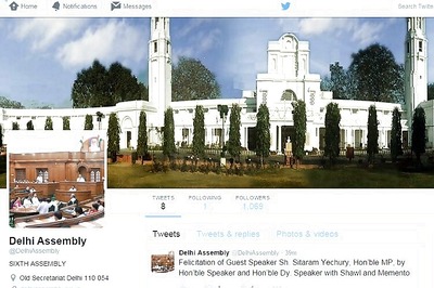 Delhi Assembly makes social media debut with Twitter handle and Facebook page
