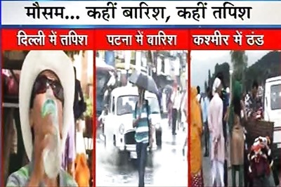 Patna gets heavy rains and relief from scorching heat