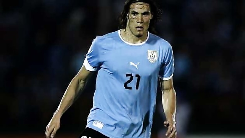 Uruguay down Slovenia 2-0 in World Cup warm-up
