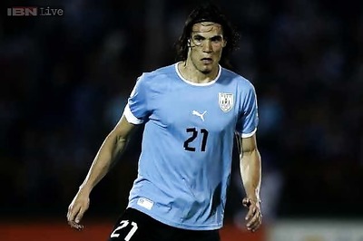 Uruguay down Slovenia 2-0 in World Cup warm-up