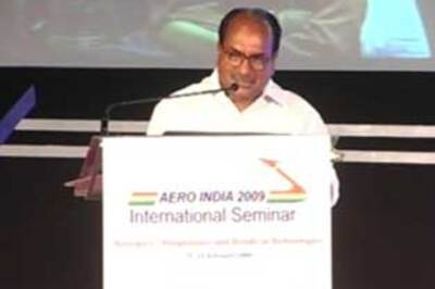 Antony raps scientists for being slow to deliver