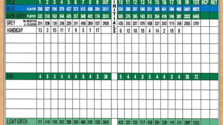 How to Read a Golf Scorecard