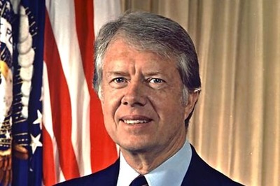 Former US President Jimmy Carter Returns Home for Holidays after Surgery