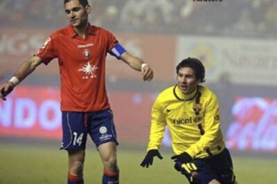 Messi rescues Barca with late winner at Osasuna