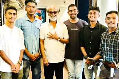 Rajinikanth Interacts With NCC Students In Delhi. Pics Inside