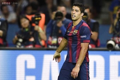 Luis Suarez thanks Barcelona for standing by him in tough times