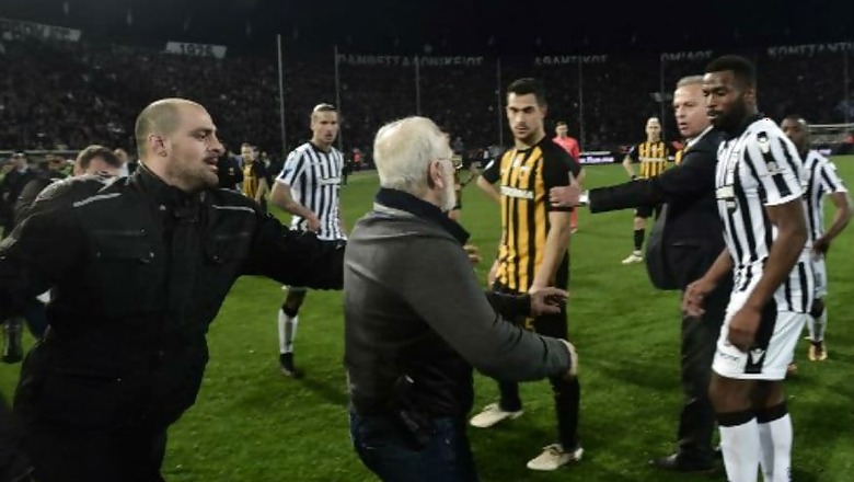 'Armed' With Gun; Greek Club Owner Protests Decision, Match Abandoned