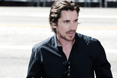 Wife wants Christian Bale to quit bike racing