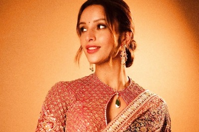Triptii Dimri Has Her Main Character Moment In A Heavily Embellished Traditional Ajrakh Saree