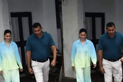 Alia Bhatt Sports Comfy Casuals As She Heads Out For A Dubbing Session, Fans Call Her 'Rani'