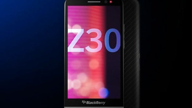 BlackBerry Z30 coming to India today, listed online