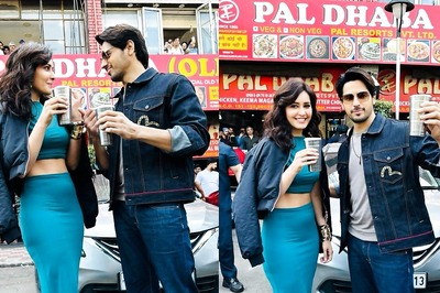 Yodha: Sidharth Malhotra, Raashii Khanna Enjoy Lassi In Chandigarh Ahead Of Film's Release; See Photos