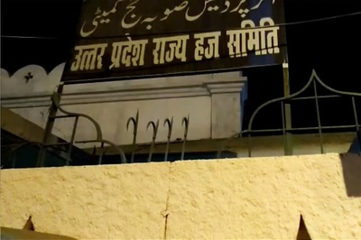 Day After Being Painted Saffron, Lucknow Hajj House Walls Turn Off-White