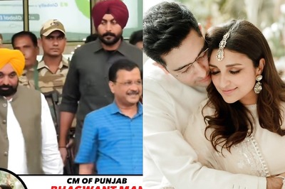 Parineeti Chopra-Raghav Chadha Wedding: CMs Arvind Kejriwal, Bhagwant Mann Arrive In Udaipur