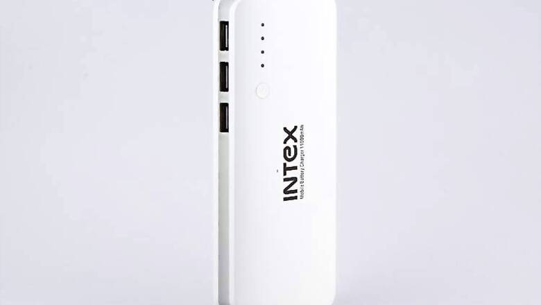 Intex launches 11,000mAh power bank with built-in torch at Rs 1,099 in India