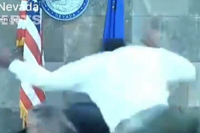 Watch: Convict Facing Domestic Violence Charges Lunges at Judge, Punches Her for Sending Him to Jail