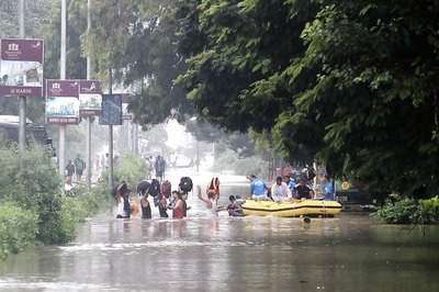 Sardar Sarovar Dam Water Level Rises as Incessant Rains Continue in Gujarat, Over 3,000 Shifted
