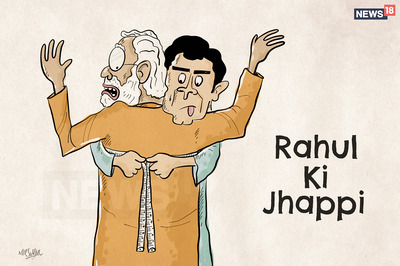 With a Hug and a Squeeze, Rahul Gandhi Takes Poll Position Against PM Narendra Modi