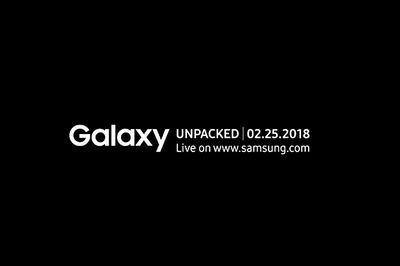 Samsung Galaxy S9 Confirmed to Launch on Feb 25 Ahead of MWC 2018