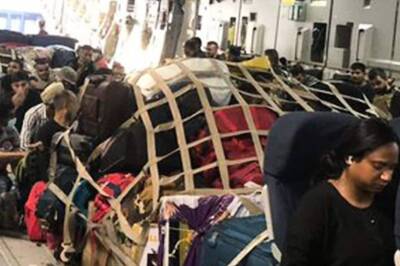 IAF's C-17 Aircraft from Kabul Lands at Jamnagar with Over 100 Indians Aboard