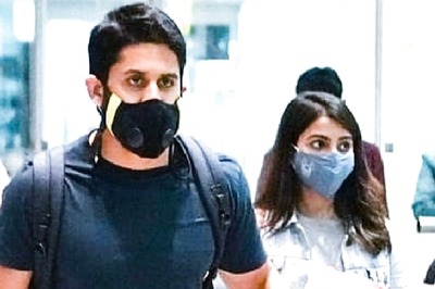 Samantha Akkineni, Naga Chaitanya Spotted at Hyderabad Airport After Flying From Maldives