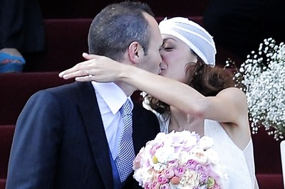 Wedding pics: Iniesta marries actress Anna Ortiz