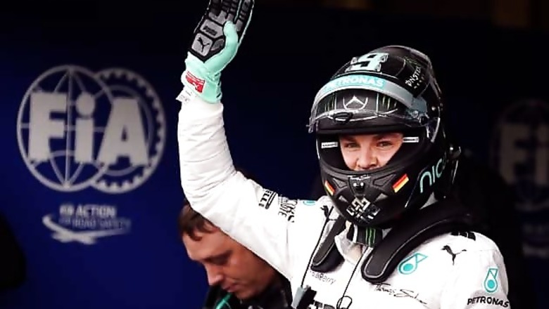 Mercedes' Nico Rosberg takes pole position at British Grand Prix