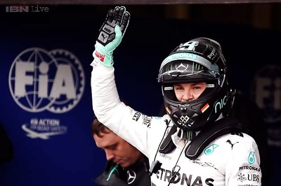 Mercedes' Nico Rosberg takes pole position at British Grand Prix