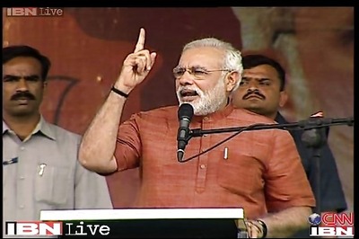 Congress created hostility between Telangana and Seemandhra: Modi