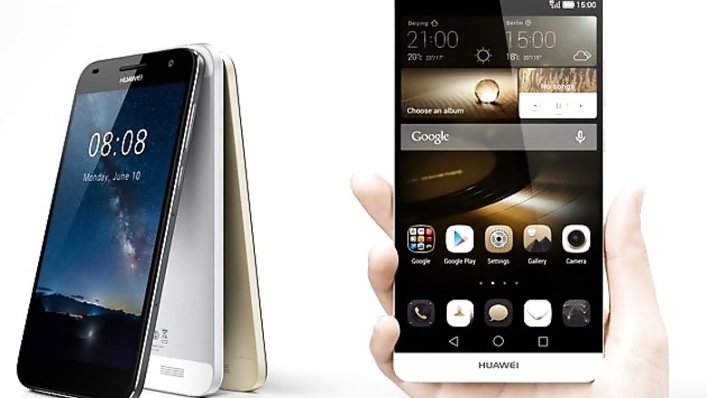 Huawei unveils the 6-inch Ascend Mate7 with fingerprint sensor, 5.5-inch Ascend G7