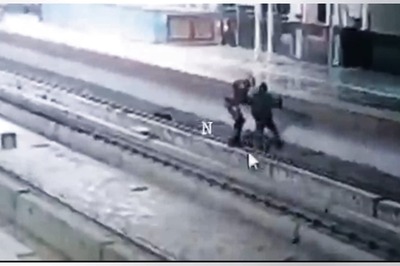 Watch Video: Man Busy On His Smartphone Falls On Delhi Metro Tracks