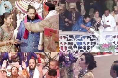 Ambani Family Chants 'Har Har Mahadev', Performs Shiv Abhishek Ahead of Anant-Radhika's Wedding | Watch