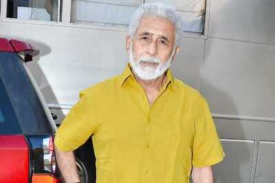 Naseeruddin Shah Pays Anubhav Sinha Surprise Visit on the Sets of Thappad